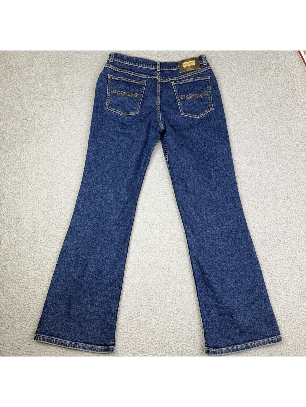 LAWMAN Vtg Western Slim Boot Jeans Women’s 9 (30W x 30L) Blue High Rise Stretch